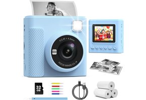 Kinder Direct Print Camera met 55% Korting! Kleuren & Printen