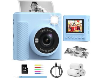 Kinder Direct Print Camera Blauw | 34% Korting
