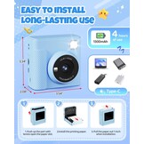 Kinder Direct Print Camera Blauw | 34% Korting