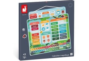 Magnetische Kalender voor Kinderen - Leer Tijd & Datum - 71 Magneten - Meerkleurig - 50% Korting