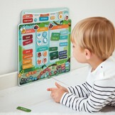 Magnetische Kalender Educatief Speelgoed - Leer Tijd & Datum | 71 Magneten | Meerkleurig | 33% Korting