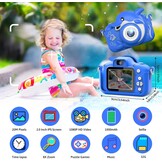 Kindercamera Blauw Dolfijn 20MP HD - 33% Korting