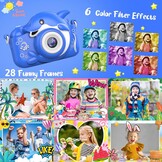 Kindercamera Blauw Dolfijn 20MP HD - 33% Korting