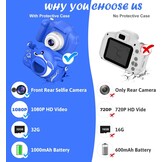 Kindercamera Blauw Dolfijn 20MP HD - 33% Korting