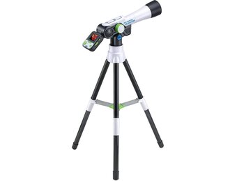 Kinder Telescoop met Statief - 110x Vergroting, NASA Media & Spel - 35% Korting