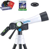 Kinder Telescoop met Statief - 110x Vergroting, NASA Media & Spel - 35% Korting