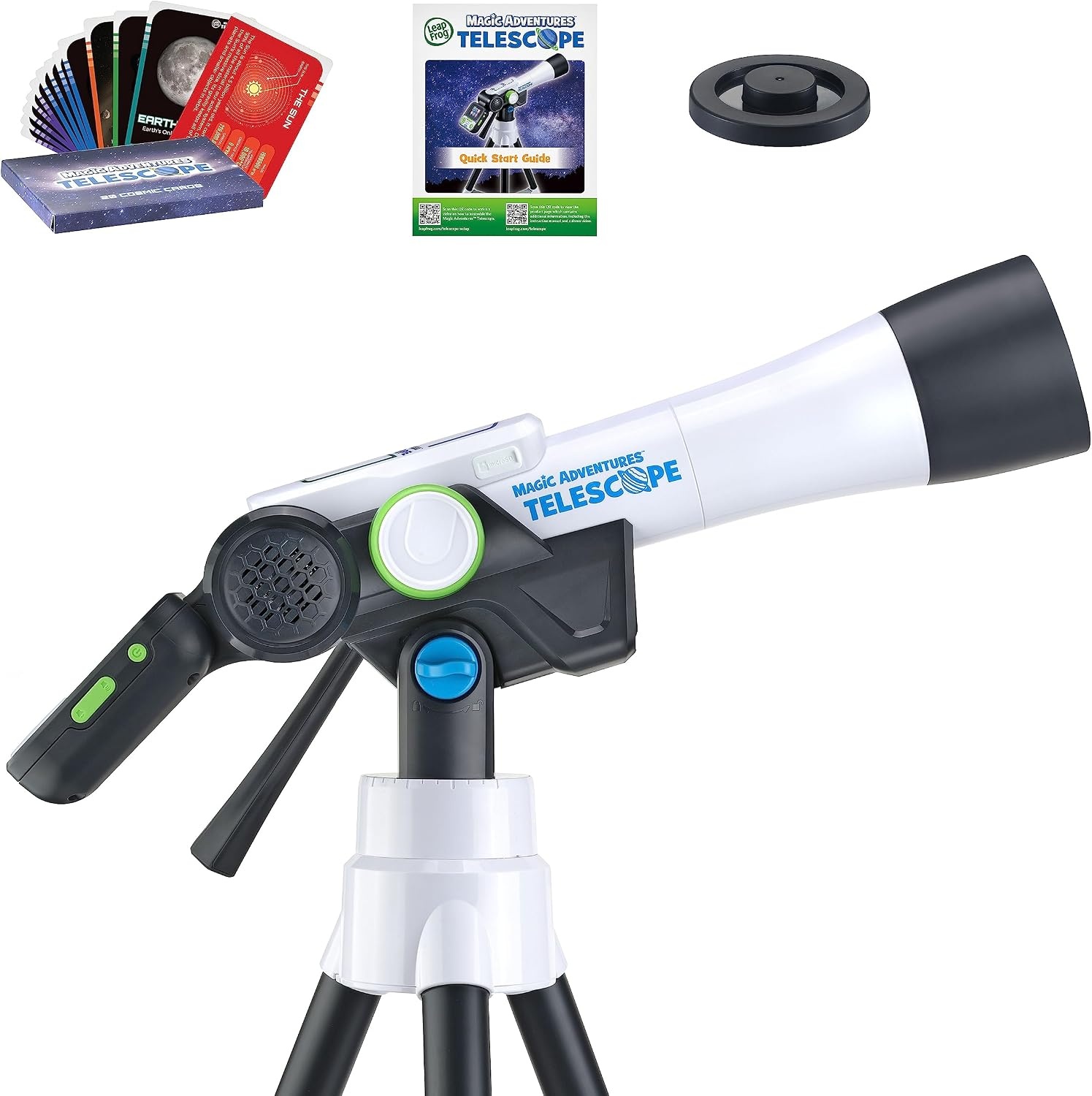 Kinder Telescoop met Statief - 110x Vergroting, NASA Media & Spel - 35% Korting