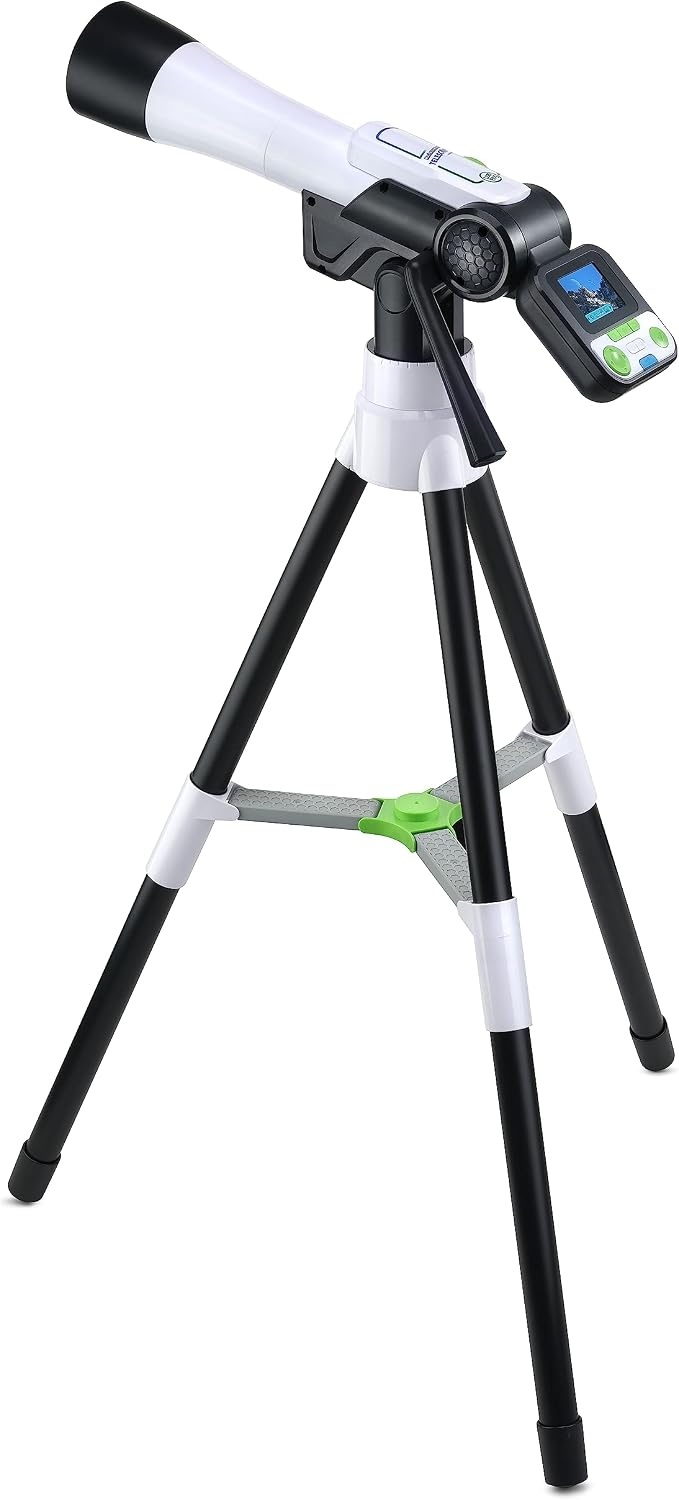 Kinder Telescoop met Statief - 110x Vergroting, NASA Media & Spel - 35% Korting