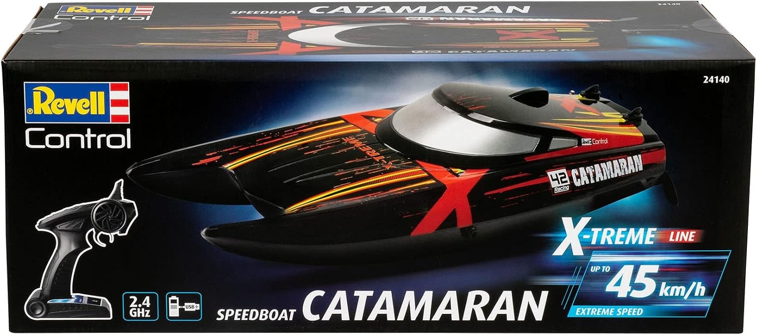 RC Catamaran Boot X-Treme 44 cm Meerkleurig - 34% Korting