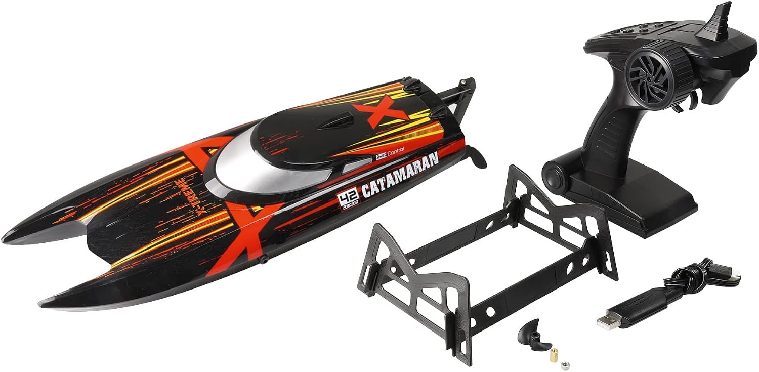 RC Catamaran Boot X-Treme 44 cm Meerkleurig - 34% Korting