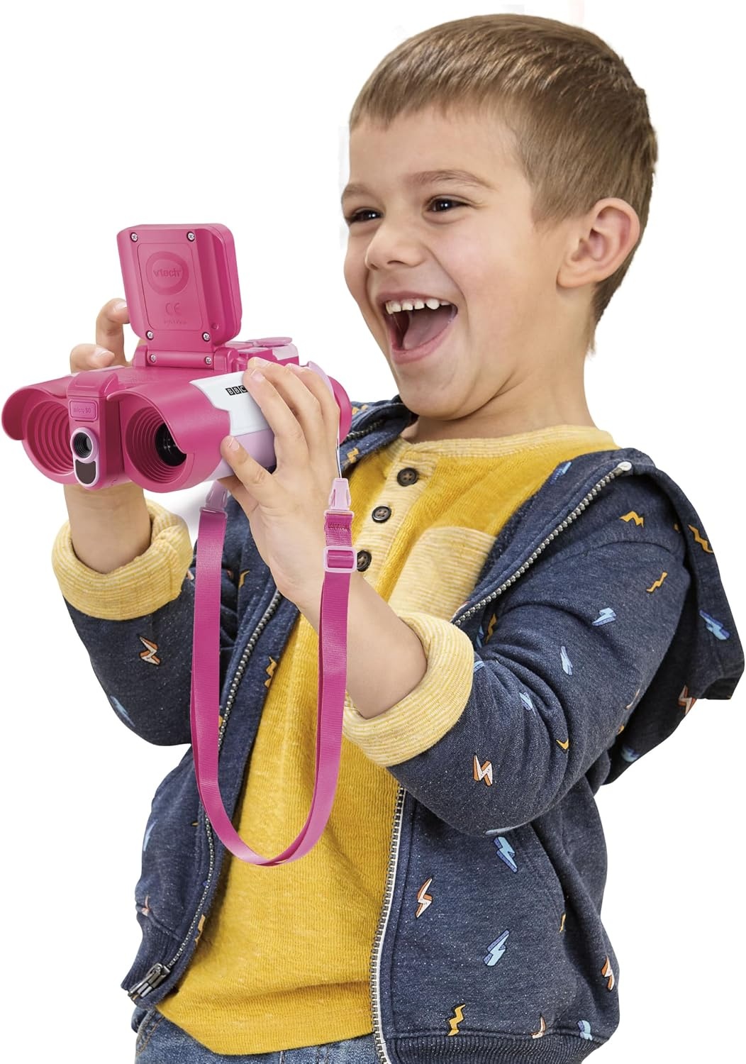 Roze Kinder Verrekijker met Camera & Nachtzicht - 34% Korting