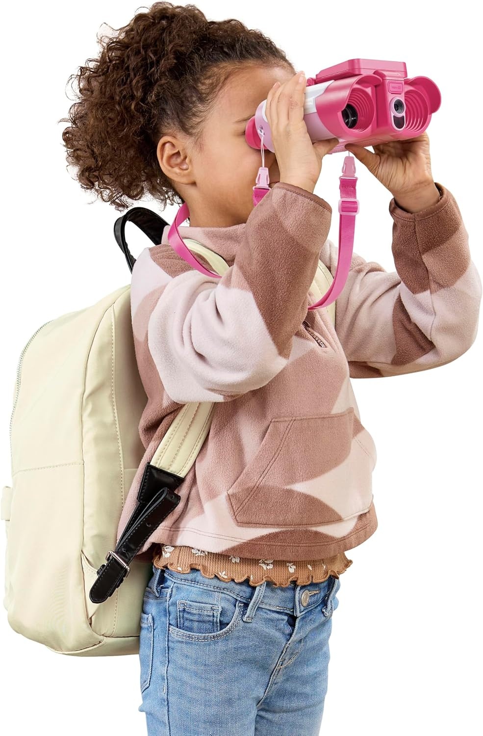 Roze Kinder Verrekijker met Camera & Nachtzicht - 34% Korting