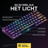 Gaming Toetsenbord Apex 9 Mini Nordic QWERTY 60% - 35% Korting