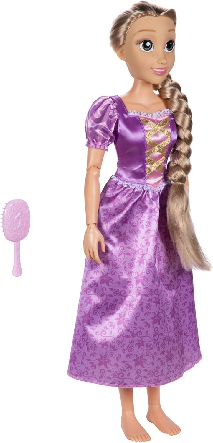 Prinsessenpop Rapunzel 81 cm met Lang Haar - 59% Korting