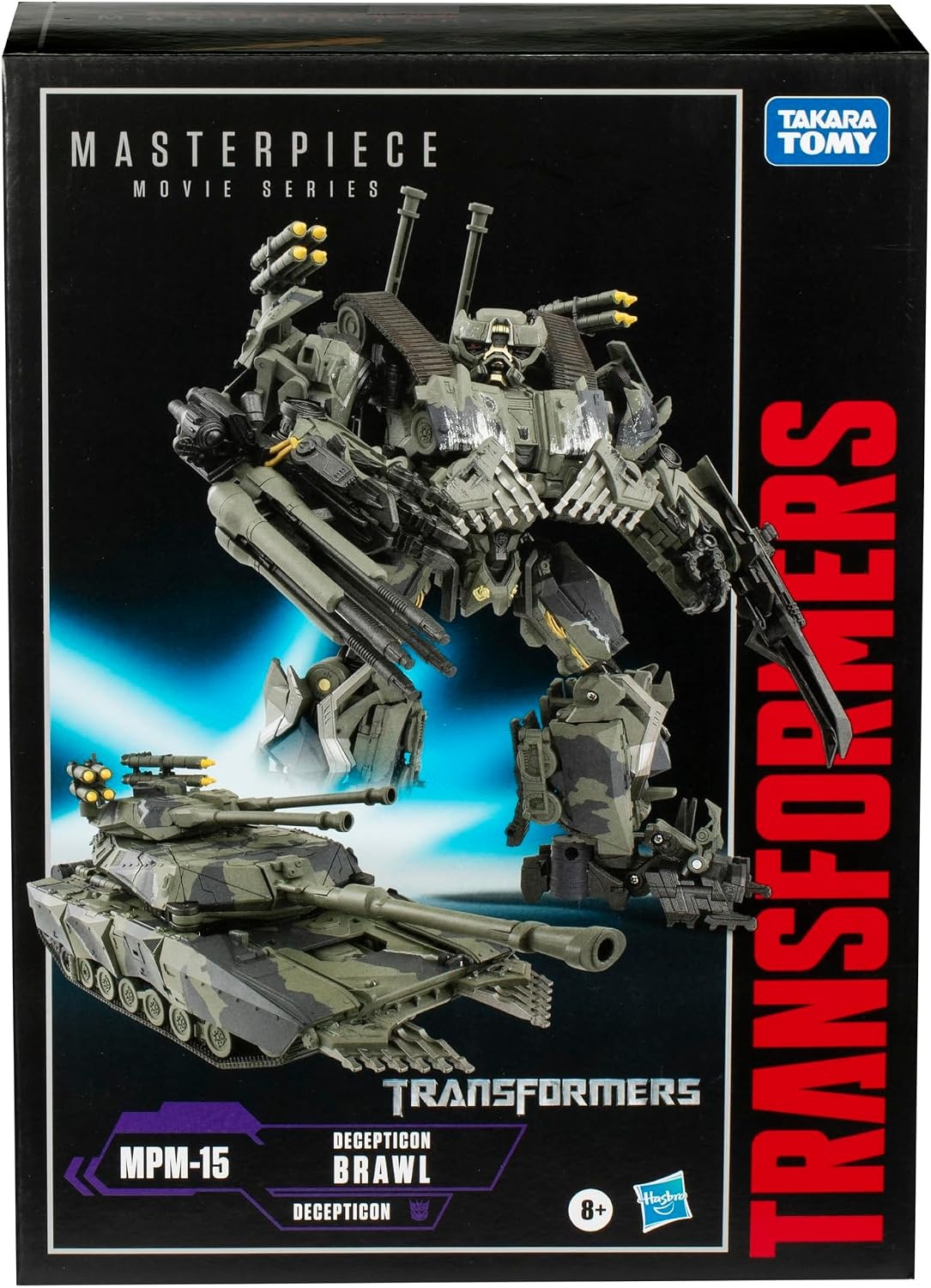 Decepticon Brawl Actiefiguur Zwart 26cm Masterpiece - 30% Korting