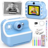 Digitale Kindercamera met Printer - 1080p HD & 32GB - 34% Korting!
