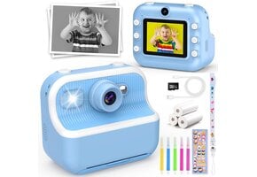 Digitale Kindercamera met Printer - 1080p HD & 32GB - 34% Korting!