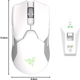 Draadloze Gaming Muis - 20000 DPI, Ultralicht 74g, RGB - 35% Korting