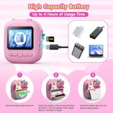 Kinder Instant Camera met Printer - Roze Eenhoorn Design - 34% Korting