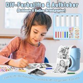 MILFECH Kinder Camera Blauw - Direct Print, 1080P HD, 33% Korting