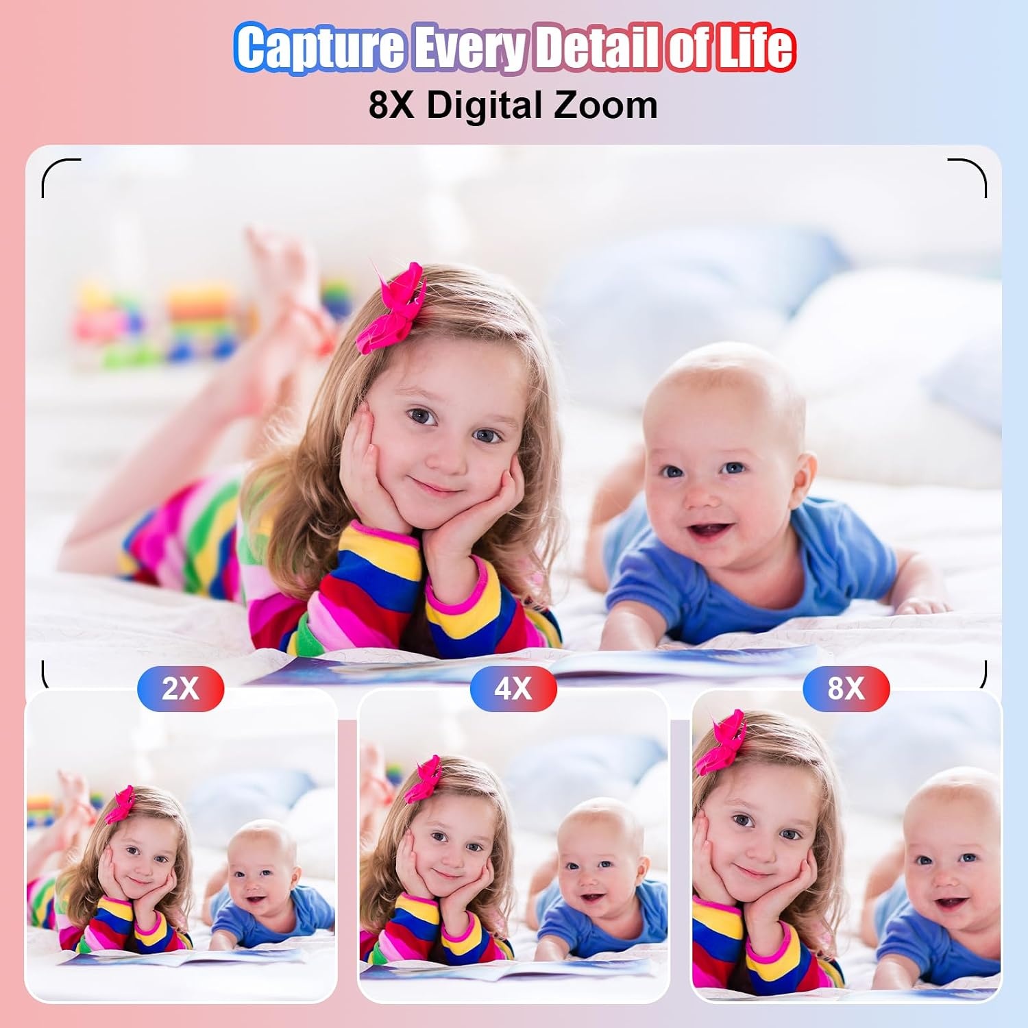 Instant Print Kindercamera Blauw - 33% Korting!