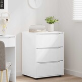 VidaXL Opbergkast Wit Bewerkt Hout - 60x48x81 cm (35% Korting)