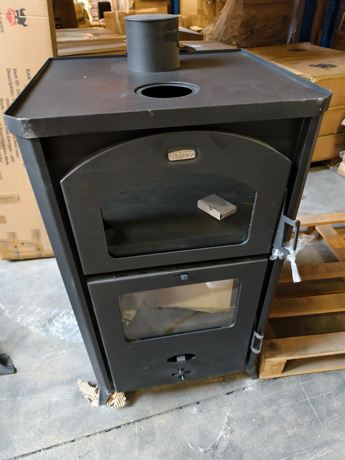 Houtkachel met Oven Prity FGR D - 50% Korting