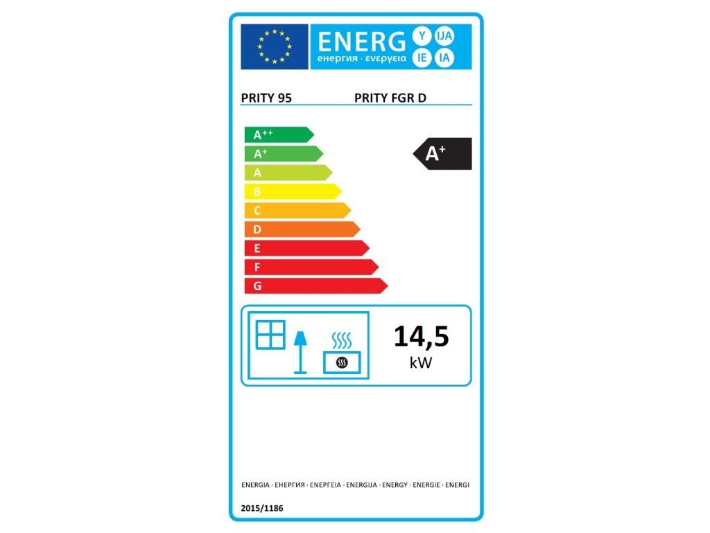 Houtkachel met Oven Prity FGR D - 50% Korting