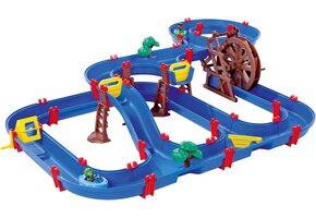 AquaPlay Mega Water Wheel Waterbaan Blauw 180x125x35 cm - 34% Korting
