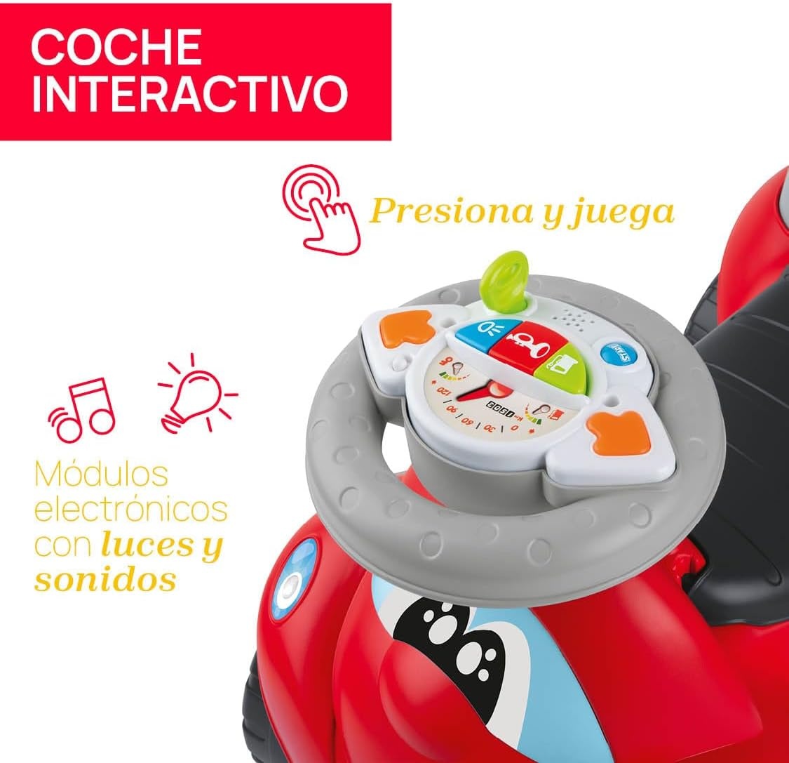 Chicco Billy Loopauto & Loopwagen Eco+ Rood - 34% Korting
