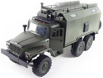 Amewi Ural B36 Militaire Vrachtwagen 6WD RTR 1:16 Groen - 34% Korting
