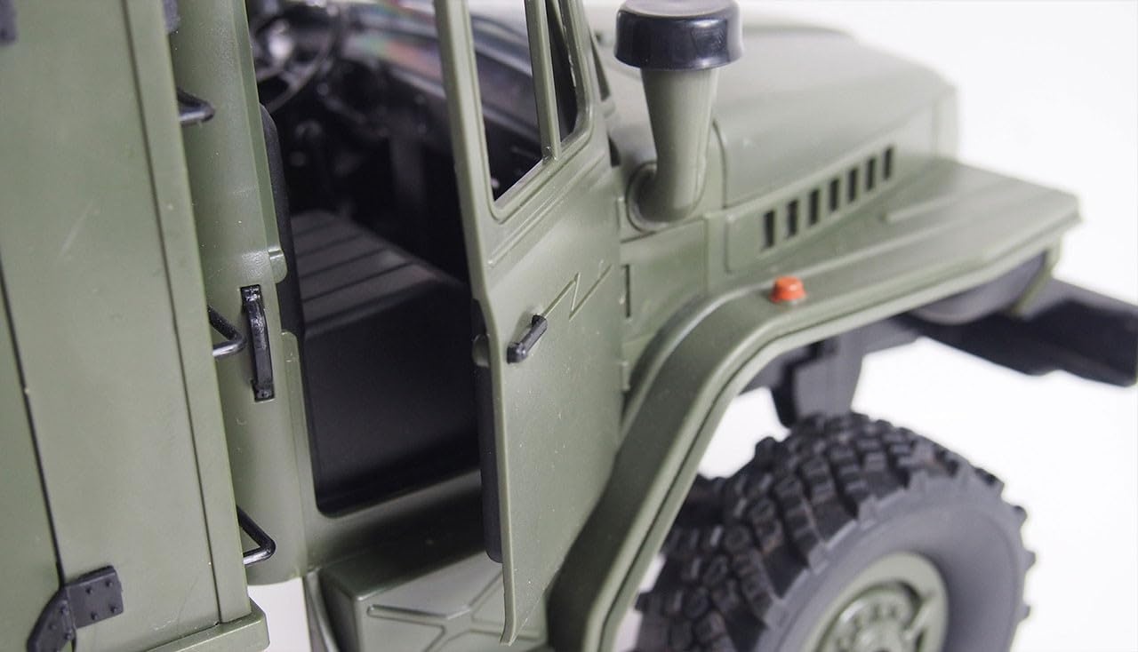 Amewi Ural B36 Militaire Vrachtwagen 6WD RTR 1:16 Groen - 34% Korting