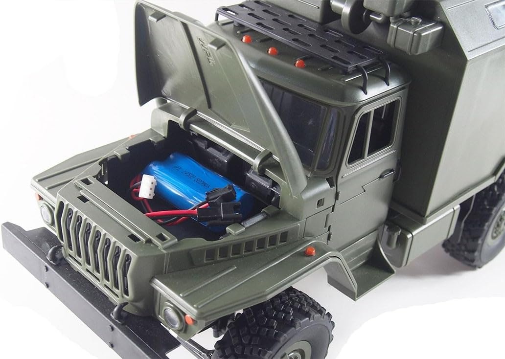 Amewi Ural B36 Militaire Vrachtwagen 6WD RTR 1:16 Groen - 34% Korting