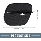Mistlichtroosters Zwart BMW X5 E70 (78% Korting)