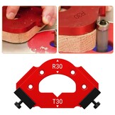 Freessjabloon 3-in-1 met 73% korting | Aluminium R&T-hoek sjabloon