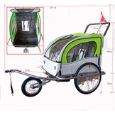Fietskar/Kinderwagen Lime Groen (35% Korting)
