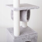 Krabpaal Grijs 30x30x95cm - Speel & Klimplezier voor Katten - 33% Korting