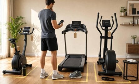 Fitnessapparatuur via retour: hometrainer, loopband, crosstrainer