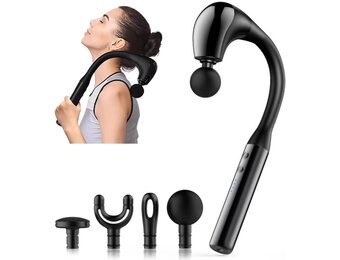 U-vormig Massagepistool 80% Korting | Rug & Nek Herstel