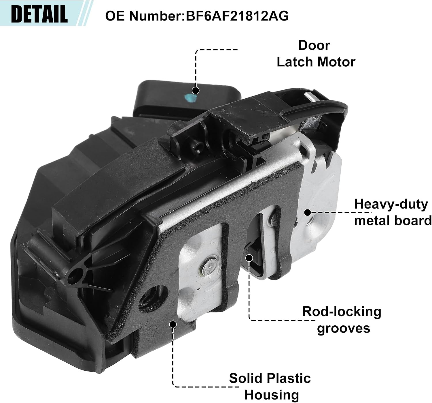 Deurvergrendeling Actuator Rechtsvoor Ford Focus/Fiesta - 85% Korting