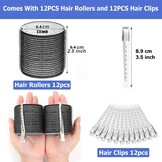 Hittevrije Krulspelden 64mm (12 stuks) met Clips - 73% Korting
