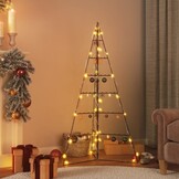 vidaXL Kerstboom 140cm Metaal Zwart (78% Korting)