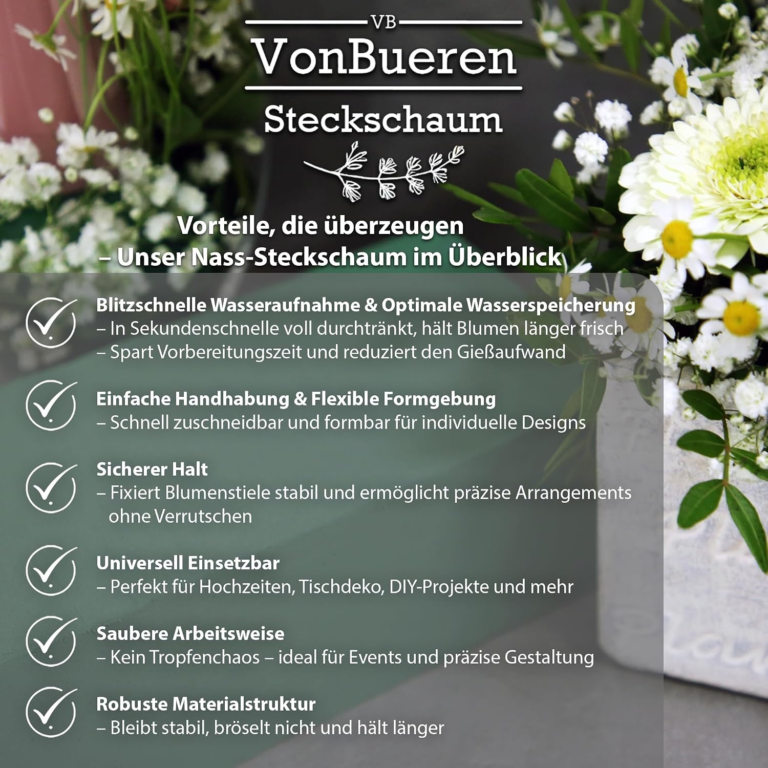 Bloemsteekschuim Nat 3 Blokken - 84% Korting