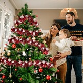6x Gouden & Rode Kerst Klatergoudslinger, 73% Korting!