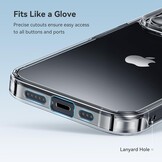Transparante iPhone 13 Pro Hoes met Militaire Bescherming - 72% Korting