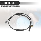ABS Sensor Voor Rechts Nissan Sentra 2009-2012 - 75% Korting
