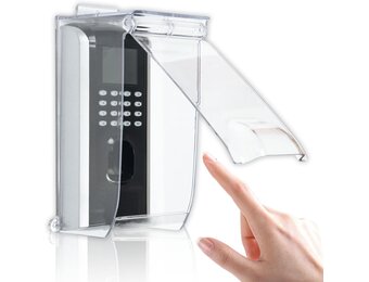 Universele Regenkap Deurbel Transparant (77% korting)