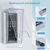 Universele Regenkap Deurbel Transparant (77% korting)