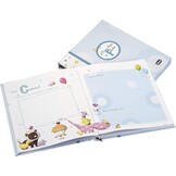 Lichtblauw Baby Herinneringsalbum & Geboorteboek - 75% Korting