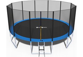 Trampoline Blauw 465 cm met Net & Ladder - 52% Korting